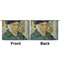 Van Gogh's Self Portrait with Bandaged Ear Large Zipper Pouch Approval (Front and Back)