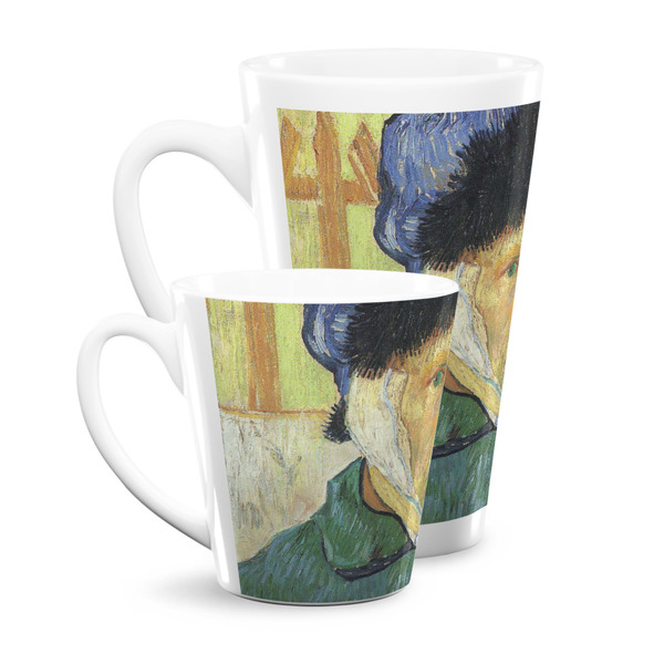 Van Gogh's Self Portrait with Bandaged Ear Latte Mugs Main