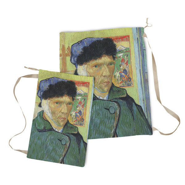 Van Gogh's Self Portrait with Bandaged Ear Laundry Bag - Both Bags