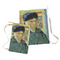 Van Gogh's Self Portrait with Bandaged Ear Laundry Bag - Both Bags