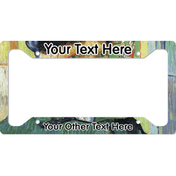 Van Gogh's Self Portrait with Bandaged Ear License Plate Frame - Style A
