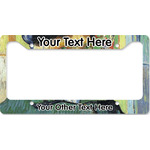 Van Gogh's Self Portrait with Bandaged Ear License Plate Frame - Style B