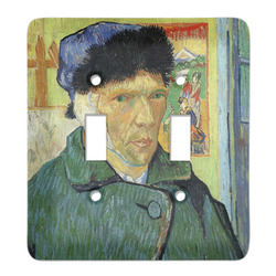 Van Gogh's Self Portrait with Bandaged Ear Light Switch Cover (2 Toggle Plate)