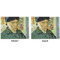 Van Gogh's Self Portrait with Bandaged Ear Linen Placemat - APPROVAL (double sided)