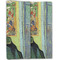 Van Gogh's Self Portrait with Bandaged Ear Linen Placemat - Double Sided - Folded Half