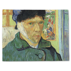 Van Gogh's Self Portrait with Bandaged Ear Single-Sided Linen Placemat - Single