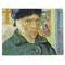 Van Gogh's Self Portrait with Bandaged Ear Linen Placemat - Front