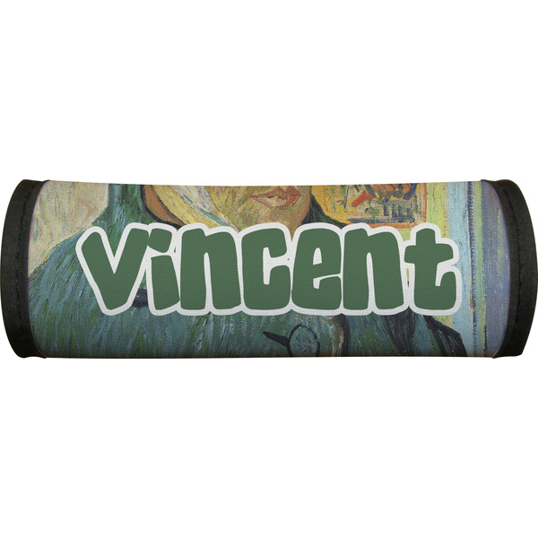 Van Gogh's Self Portrait with Bandaged Ear Luggage Handle Wrap - Front