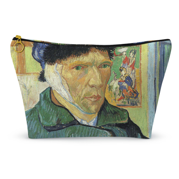 Custom Van Gogh's Self Portrait with Bandaged Ear Makeup Bag - Small - 8.5"x4.5"