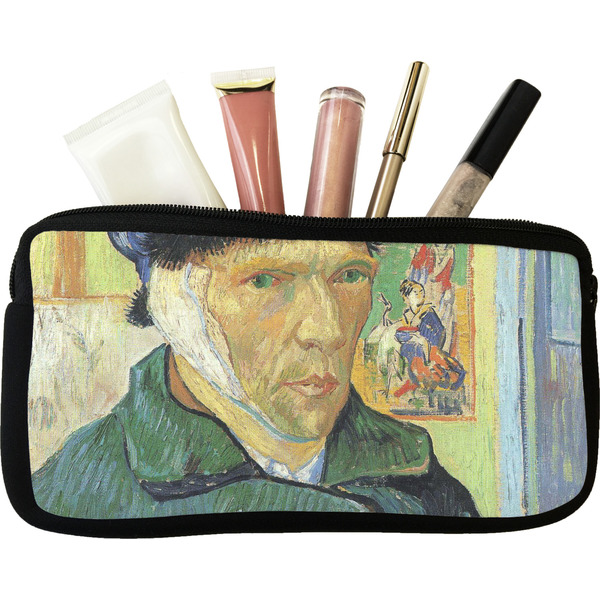 Custom Van Gogh's Self Portrait with Bandaged Ear Makeup / Cosmetic Bag