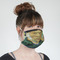Van Gogh's Self Portrait with Bandaged Ear Mask - Quarter View on Girl