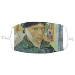Van Gogh's Self Portrait with Bandaged Ear Adult Cloth Face Mask - XLarge
