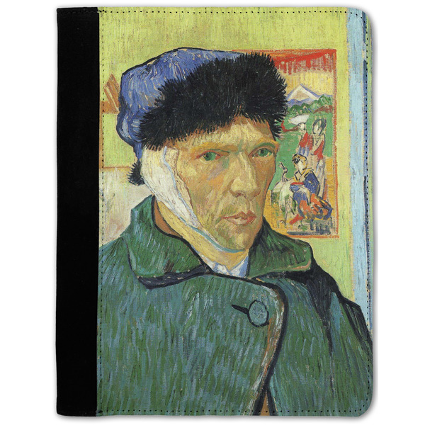 Custom Van Gogh's Self Portrait with Bandaged Ear Notebook Padfolio