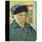Van Gogh's Self Portrait with Bandaged Ear Medium Padfolio - FRONT