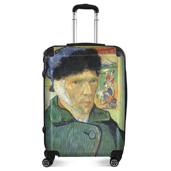 Custom Van Gogh's Self Portrait with Bandaged Ear Suitcase - 24" Medium - Checked