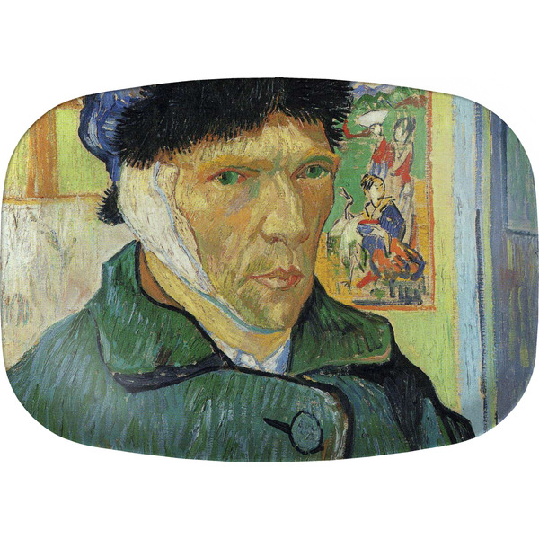 Custom Van Gogh's Self Portrait with Bandaged Ear Melamine Platter