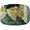 Van Gogh's Self Portrait with Bandaged Ear Melamine Platter
