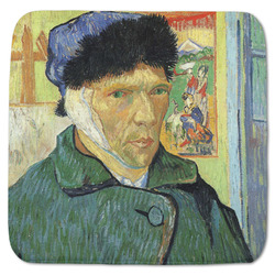 Van Gogh's Self Portrait with Bandaged Ear Memory Foam Bath Mat - 48"x48"
