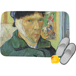 Van Gogh's Self Portrait with Bandaged Ear Memory Foam Bath Mat - 34"x21"
