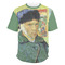 Van Gogh's Self Portrait with Bandaged Ear Men's Crew Neck T Shirt Medium - Main