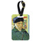 Van Gogh's Self Portrait with Bandaged Ear Metal Luggage Tag - With Strap