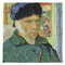 Van Gogh's Self Portrait with Bandaged Ear Microfiber Dish Rag - APPROVAL