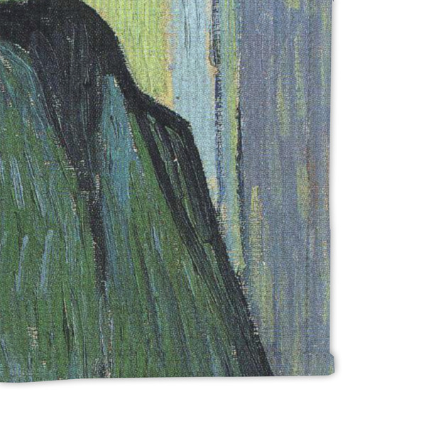 Van Gogh's Self Portrait with Bandaged Ear Microfiber Dish Rag - DETAIL
