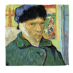 Van Gogh's Self Portrait with Bandaged Ear Microfiber Dish Rag