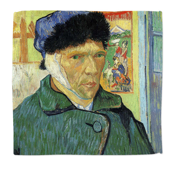 Custom Van Gogh's Self Portrait with Bandaged Ear Microfiber Dish Rag