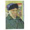 Van Gogh's Self Portrait with Bandaged Ear Microfiber Dish Towel - APPROVAL