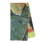 Van Gogh's Self Portrait with Bandaged Ear Kitchen Towel - Microfiber