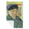 Van Gogh's Self Portrait with Bandaged Ear Microfiber Golf Towels - FOLD