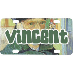 Van Gogh's Self Portrait with Bandaged Ear Mini / Bicycle License Plate (4 Holes)