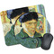 Van Gogh's Self Portrait with Bandaged Ear Mouse Pads - Round & Rectangular