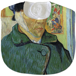 Van Gogh's Self Portrait with Bandaged Ear Velour Baby Bib