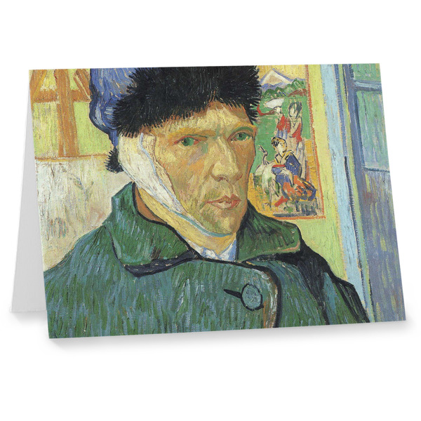 Custom Van Gogh's Self Portrait with Bandaged Ear Note cards