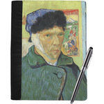 Van Gogh's Self Portrait with Bandaged Ear Notebook Padfolio - Large