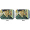 Van Gogh's Self Portrait with Bandaged Ear Octagon Placemat - Double Print Front and Back