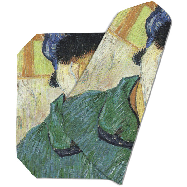Custom Van Gogh's Self Portrait with Bandaged Ear Dining Table Mat - Octagon (Double-Sided)
