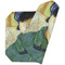 Van Gogh's Self Portrait with Bandaged Ear Octagon Placemat - Double Print (folded)