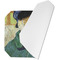 Van Gogh's Self Portrait with Bandaged Ear Octagon Placemat - Single front (folded)