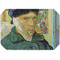 Van Gogh's Self Portrait with Bandaged Ear Octagon Placemat - Single front
