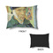 Van Gogh's Self Portrait with Bandaged Ear Outdoor Dog Beds - Small - APPROVAL