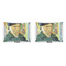 Van Gogh's Self Portrait with Bandaged Ear Outdoor Rectangular Throw Pillow (Front and Back)