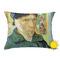 Van Gogh's Self Portrait with Bandaged Ear Outdoor Throw Pillow (Rectangular - 20x14)