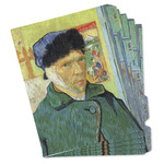 Van Gogh's Self Portrait with Bandaged Ear Binder Tab Divider - Set of 5