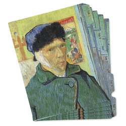 Van Gogh's Self Portrait with Bandaged Ear Binder Tab Divider Set