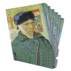 Van Gogh's Self Portrait with Bandaged Ear Binder Tab Divider - Set of 6