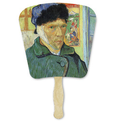Van Gogh's Self Portrait with Bandaged Ear Paper Fan