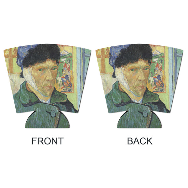 Van Gogh's Self Portrait with Bandaged Ear Party Cup Sleeves - with bottom - APPROVAL